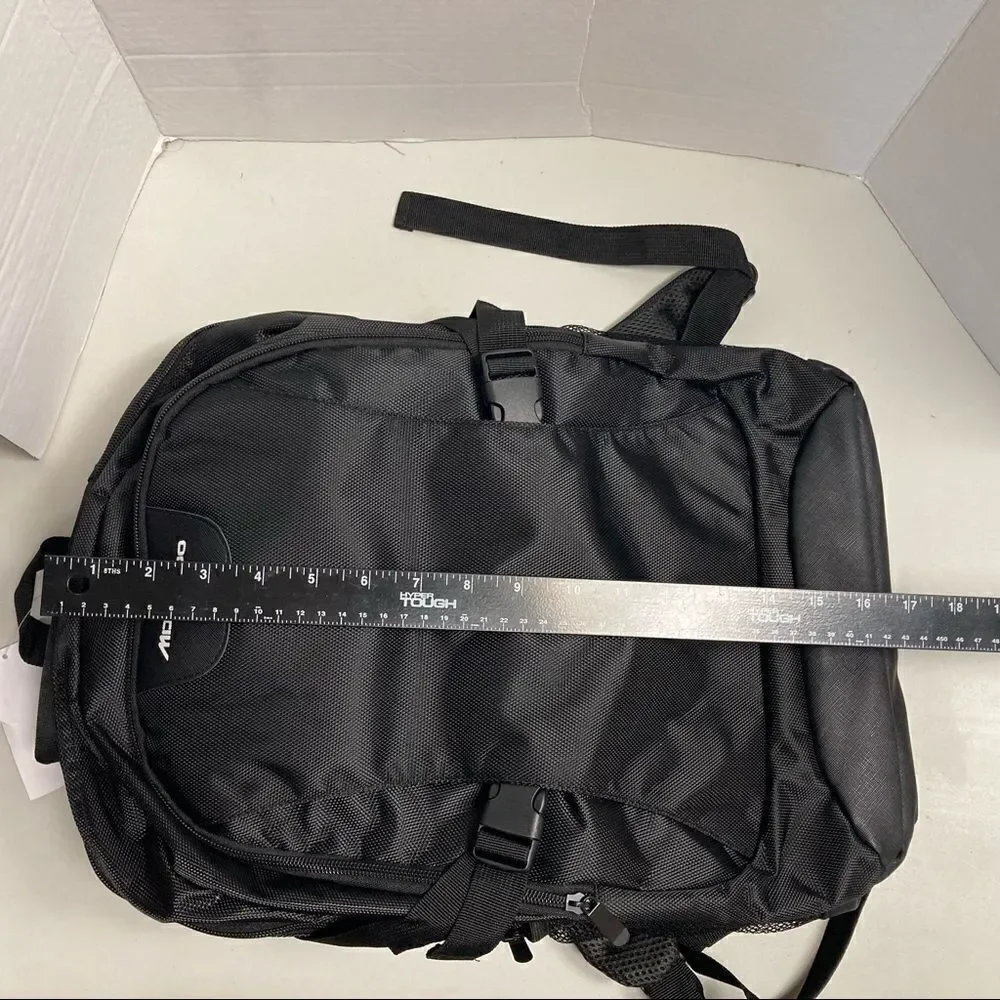 ‎MDESHUO Laptop Backpack Black Unisex New With Tags